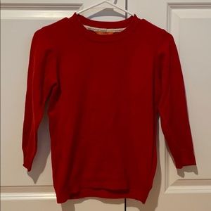 ModCloth Charm School Pullover Sweater Red